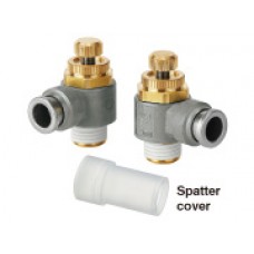  All Metal Exterior Speed Controller with One-touch Fitting AS-X737